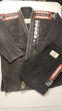 Conjunto de Jaqueta e Calça Koral Fight Co Gi A4 Masculina Preta Jiu Jitsu Kimono MKM Comp, usado comprar usado  Enviando para Brazil