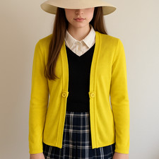Cardigan femme jaune d'occasion  Mions