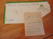 Autografi arrigo sacchi usato  Peschiera Borromeo