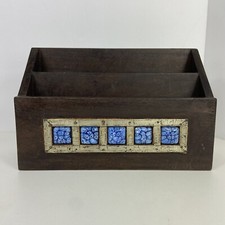 Vtg wood millefiori for sale  Oak Lawn