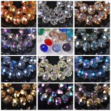10 peças 16x12mm Rondelle vidro cristal facetado artesanato lote atacado contas comprar usado  Enviando para Brazil