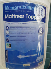 Double memory foam for sale  BRIGHTON