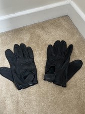 Vintage black leather for sale  KENILWORTH