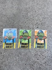Usado, U2 PopMart Tour 1997 MGMT Guest Passes Conjunto de 3 Azul Verde Laranja Laminado comprar usado  Enviando para Brazil