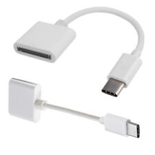 Cabo adaptador de carregamento de dados de sincronização USB-C fêmea para USB 3.1 tipo C 30 pinos para Apple comprar usado  Enviando para Brazil