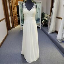 VESTIDO DE NOIVA DESTINATIONS BRANCO 12 NOVO SEM ETIQUETAS LOJA DE NOIVAS VENDA ORIGINAL US$ 599 9090 comprar usado  Enviando para Brazil