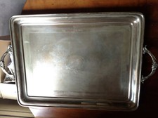 Grand plateau argenté d'occasion Grand plateau argenté d'occasion  Paris XI