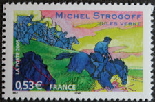 Timbre michel strogoff d'occasion  Carignan-de-Bordeaux