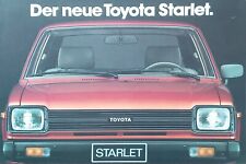 Toyota starlet prospekt gebraucht kaufen  Stuttgart
