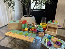 Lote misto Lovevery Play Kit brinquedo infantil Montessori de madeira comprar usado Lote misto Lovevery Play Kit brinquedo infantil Montessori de madeira comprar usado  Enviando para Brazil