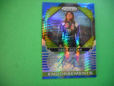 Porta cartão reativa azul Hailee Deegan 2020 Panini Prizm auto ENDOSSOS #4/25 comprar usado  Enviando para Brazil