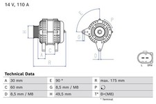 Bosch lichtmaschine generator gebraucht kaufen  Bautzen