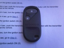 GENUÍNO HONDA CIVIC Tipo R,JAZZ,S2000,HR-V,CRV ETC (344)2BTN ALARME CONTROLE REMOTO CHAVEIRO comprar usado  Enviando para Brazil