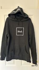 Black huf hoodie for sale  NORWICH