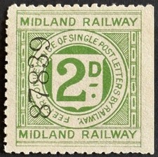 Midland railway letter for sale  NOTTINGHAM