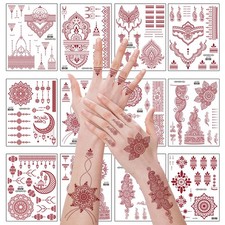 Fogli tatuaggi temporanei usato  Italia