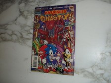 Vintage 1995 Archie Comics SONIC the HEDGEHOG KNUCKLES CHAOTIX Nº 1 comprar usado  Enviando para Brazil