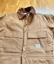 Carhartt brown coveralls for sale  Akron