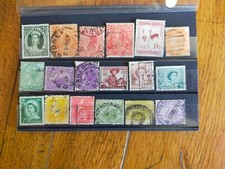Timbres colonies britanniques d'occasion  Brax