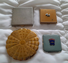 Vintage powder compacts for sale  MORDEN