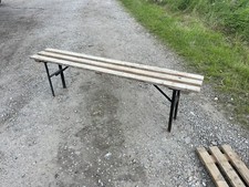 Vintage wooden bench for sale  BEAULY
