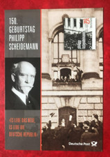 Ersttagsblatt phillipp scheide gebraucht kaufen  Aschaffenburg