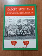 Calcio siciliano 1976 usato  Trappeto