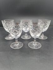 Vintage crystal cordial for sale  BALA