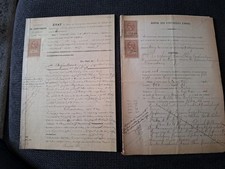Vieux papiers document d'occasion  Berck