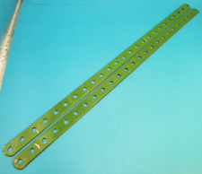 Two meccano perforated for sale  GODALMING