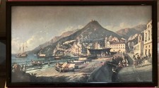 Stampa dipinto amalfi usato  Salerno