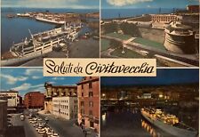Cartolina civitavecchia roma usato  Brescia