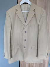 Mens beige linen for sale  CHICHESTER