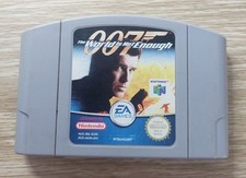 Nintendo N64 007 The World is not Enough EUR PAL CARRINHO TESTADO E LIMPO, usado comprar usado  Enviando para Brazil