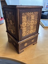 Antique inlaid wooden for sale  SWINDON