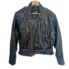 Vintage leather black for sale  MAIDSTONE
