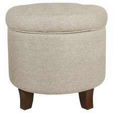 Homepop storage ottoman for sale  USA