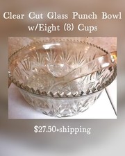 Clear cut glass for sale  Holdenville