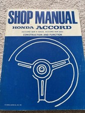 Shop manual honda for sale  STAINES-UPON-THAMES