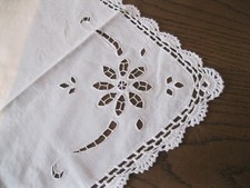 Edle weiße mitteldecke gebraucht kaufen  Gangkofen