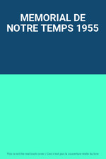Memorial temps 1955 d'occasion Memorial temps 1955 d'occasion  France