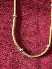 Collier chaîne jaune d'occasion  Chartres