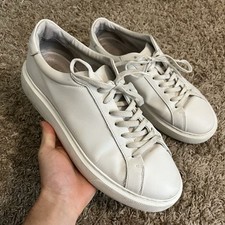 Tênis Arne Basic Essential couro branco treinador tamanho 11, usado comprar usado  Enviando para Brazil