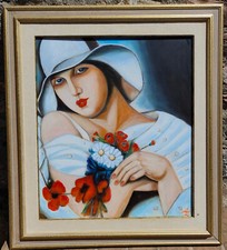 Quadro olio tela usato  Spello