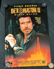 Usado, 1995 Detonator || Pôster promocional de filme relógio noturno 27x39 Pierce Brosnan (HYR) PB26 comprar usado  Enviando para Brazil