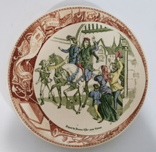 Ancienne assiette parlante d'occasion  France