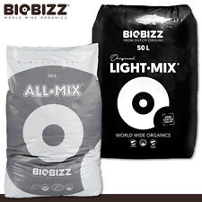 Biobizz 50 l All-Mix lub Light-Mix Organiczna ziemia roślinna z perlitem na sprzedaż  Wysyłka do Poland