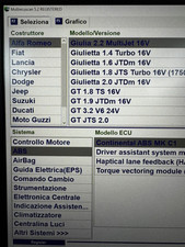 Software diagnosi multiecuscan usato  Padula