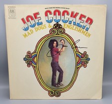 JOE COCKER assinado MAD DOGS & ENGLISHMEN LP 1970 álbum ao vivo AUTÓGRAFO comprar usado  Enviando para Brazil