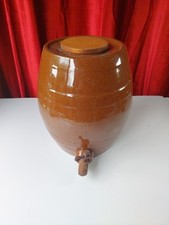 Vintage stoneware barrel for sale  BURY